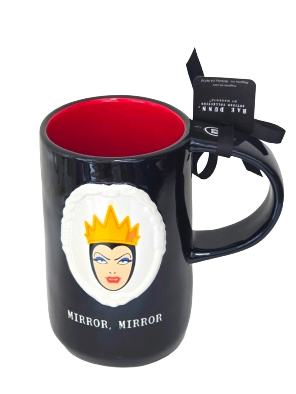 Rae Dunn Disney Villains Evil Queen Mirror Mirror Mug NWT